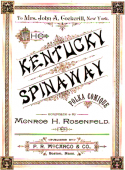 The Kentucky Spinaway, Monroe H. Rosenfeld, 1889