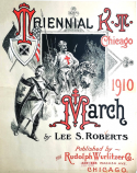 Triennial K. T. March, Lee S. Roberts, 1910