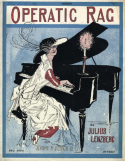 Operatic Rag, Julius Lenzberg, 1914