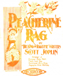 Peacherine Rag, Scott Joplin, 1901