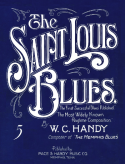 The Saint Louis Blues version 1, W. C. Handy, 1914