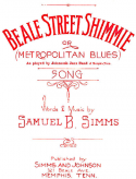 Beale Street Shimmie, Samuel B. Simms, 1919