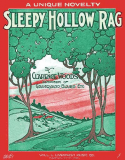 Sleepy Hollow Rag, Clarence Woods, 1918