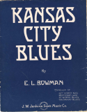 Kansas City Blues, Euday L. Bowman, 1915