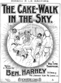The Cake Walk In The Sky, Frank W. Meacham, 1899