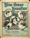 Blue Grass Beauties, Jos J. Kaiser, 1902