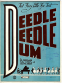 Deedle Deedle Dum, Sam Coslow; Al Sherman; Irving Mills, 1922