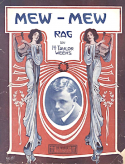 Mew Mew Rag, H. Taylor Weeks, 1910