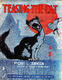 Teasing The Cat, Charles Leslie Johnson (a.k.a. Raymond Birch), 1916