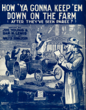 How 'Ya Gonna Keep 'Em Down On The Farm version 1, Walter Donaldson, 1919