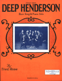 Deep Henderson version 1, Fred Rose, 1926