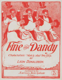 Fine And Dandy, Leon Donaldson, 1904