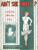 Ain't She Sweet, Milton Ager, 1927
