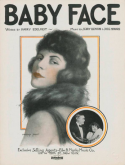 Baby Face, Jerry Benson; Joseph E. Howard, 1921