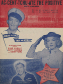 Ac-cent-tchu-ate The Positive, Harold Arlen, 1944