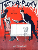 That's A Plenty, Lew Pollack, 1914