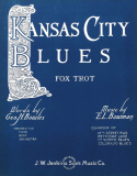 Kansas City Blues Fox Trot, Euday L. Bowman, 1915