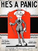 He's A Panic, Harry Akst, 1921