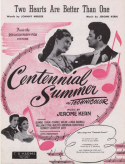 Two Hearts Are Better Than One, Jerome D. Kern, 1946