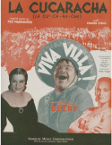 La Cucaracha version 2, D. Savino, 1934
