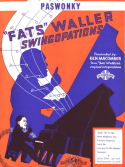 Paswonky, Thomas "Fats" Waller, 1938