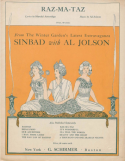 Raz-Ma-Taz, Al Jolson, 1918