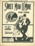 Sweet Man O' Mine, Roy Turk; J. Russel Robinson, 1921