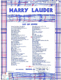 Roamin' In The Gloamin', Harry Lauder, 1911