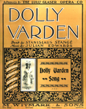 Dolly Varden, Julian Edwards, 1901