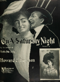 On A Saturday Night, Joseph E. Howard; Ida Emerson, 1902