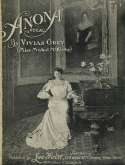 Anona (Song), Vivian Grey, 1903
