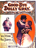 Good-Bye Dolly Gray (song), Paul Barnes, 1900