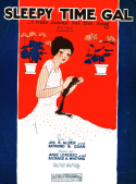 Sleepy Time Gal version 1, Ange Lorenzo; Richard A. Whiting, 1925