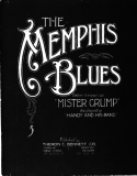 The Memphis Blues version 1, W. C. Handy, 1912