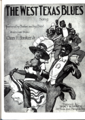 The West Texas Blues, Chas H. Booker, 1919