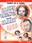 Sweet As A Song, Mack Gordon; Harry Revel, 1937