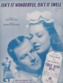 Isn't It Wonderful, Isn't It Swell, Lew Pollack, 1938