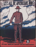Let's All Be Americans Now, Irving Berlin; Edgar Leslie; George W. Meyer, 1917