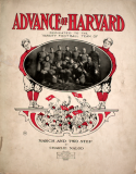 Advance Of Harvard, Charlie Nalod, 1902
