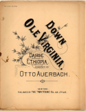 Down Ole Virginia, Otto Auerbach, 1897