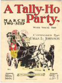 A Tally-Ho Party, Charles Leslie Johnson (a.k.a. Raymond Birch), 1900