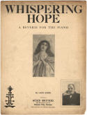 Whispering Home, Louis Weber, 1918