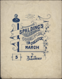 Spalding's Commercial College, B. L. James, 1897