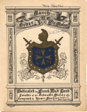 March Order De Molay, Homer Montfort; Charles Leslie Johnson (a.k.a. Raymond Birch), 1921