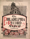 Philadelphia Record, Hans Engelmann, 1906