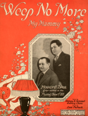 Weep No More (My Mammy), Lew Pollack, 1921