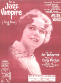 I'm A Jazz Vampire, Carey Morgan, 1920