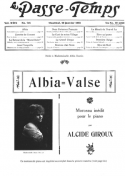Albia Valse, Alcide Giroux, 1923