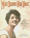 Mae Burns' Fox Trot, Chas E. Roat, 1916