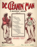 De Cleanin' Man, B. C. Harris, 1906